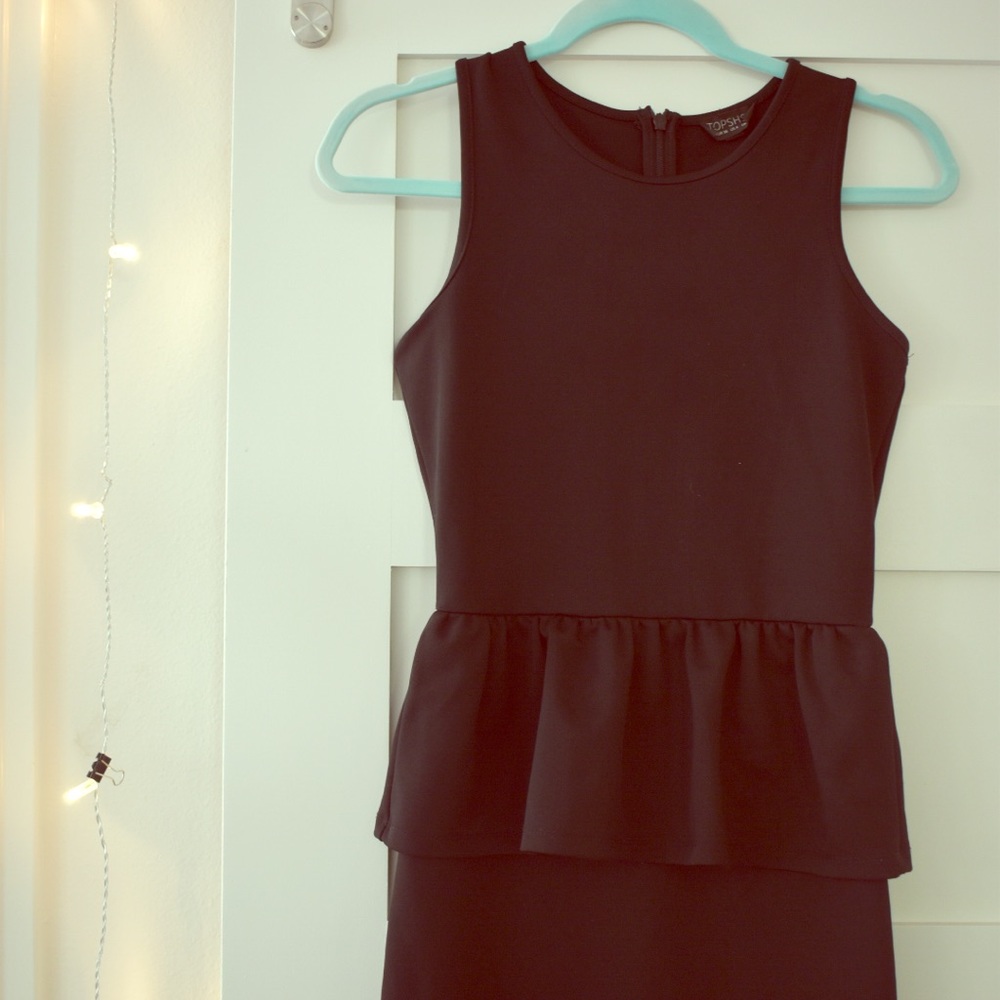 TopShop Black Body Con